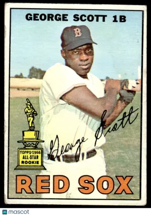 1967 Baseball Card George Scott #75