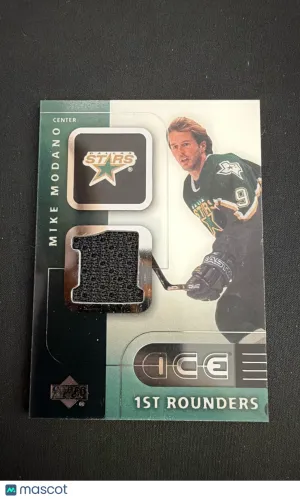 2001-02 Upper Deck Ice Mike Modano #F-MM [Base] Memorabilia Insert