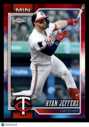 2026 Topps Chrome Ryan Jeffers #234 Red White and Blue Refractors