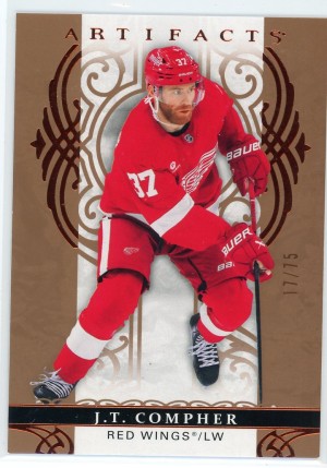 2026-27 Artifacts #67 J.T. Compher Copper 17/75