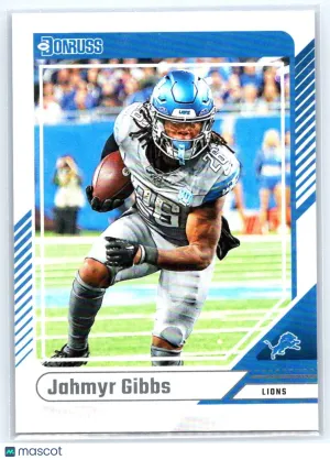 2024 Donruss Jahmyr Gibbs #143 Detroit Lions