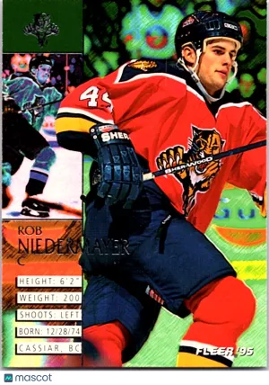1995 Fleer Rob Niedermayer #82