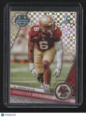 Donovan Ezeiruaku 2023 Bowman Chrome University #71-X-Fractor