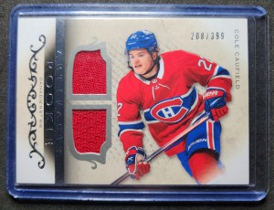 Cole Caufield Artifacts Dual Patch Horizontal Rookie /399