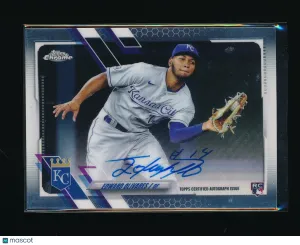 2021 Topps Chrome Edward Olivares #RAEO Rookie