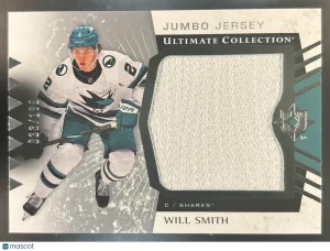 Ultimate Collection Will Smith Base Jumbo Jersey #9 San Jose Sharks