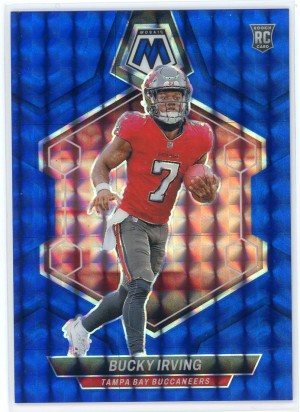 2024 Mosaic Bucky Irving Rookie Prizm Blue 6/99