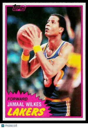 1981 Topps Jamaal Wilkes #23