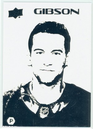 2026-27 Upper Deck John Gibson Stencils #ST-43