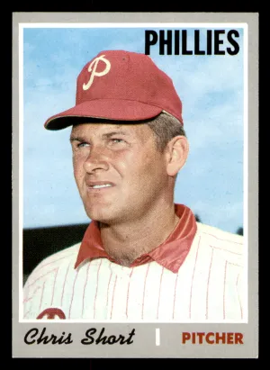 1970 Topps Chris Short #270