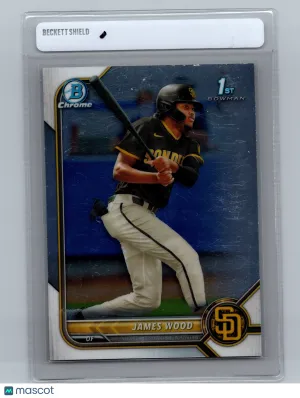 2022 Bowman Chrome James Wood #BCP-108