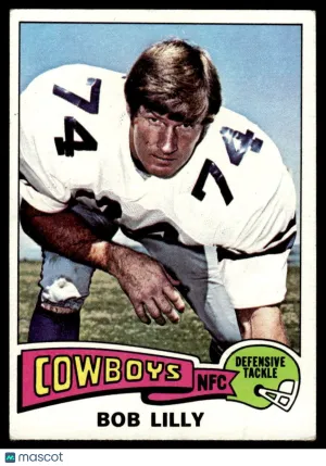 1975 Football Bob Lilly #175
