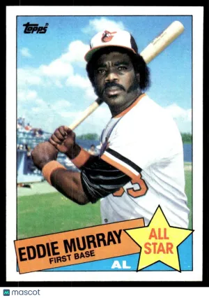 1985 Baseball Card Eddie Murray #701