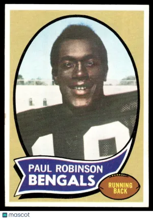 1970 Football Card Paul Robinson #137