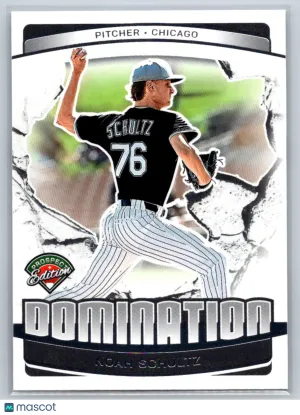 2025 Panini Prospect Edition 23 Noah Schultz Domination White Sox