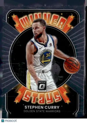 2022 Panini Donruss Optic Winner Stays Stephen Curry #4