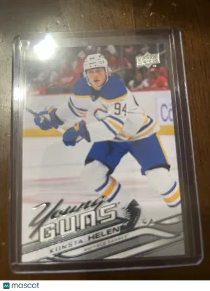 2026-27 Upper Deck Series 1 - Young Guns - Konsta Helenius #210 - Sabres Rookie