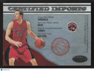 2009-10 Panini Certified Hedo Turkoglu #06 Imports SN