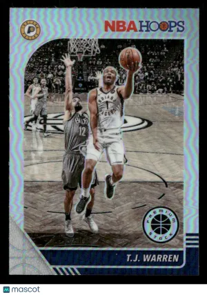 2019-20 Hoops Premium Stock T.J. Warren #152 Prizms Silver