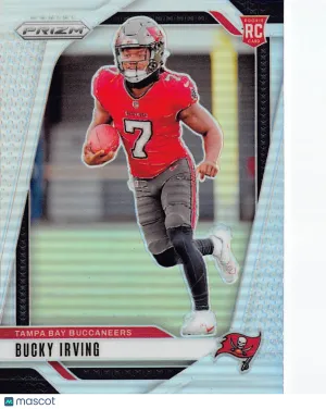 2024 Panini Prizm Football Bucky Irving Silver Rookie RC #316 Tampa Bay Buccaneers