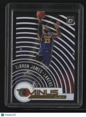 LeBron James 2020-21 Panini Donruss Optic #9-T-Minus 3, 2, 1