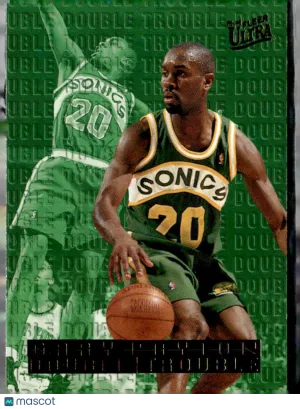 1994 Fleer Ultra Double Trouble Gary Payton #7 of 10
