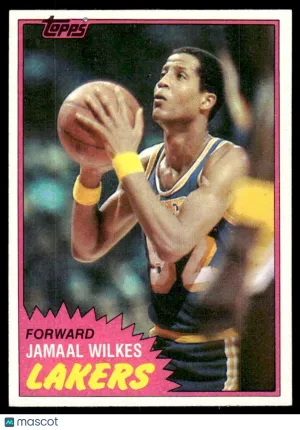 1981 Basketball Jamaal Wilkes #23