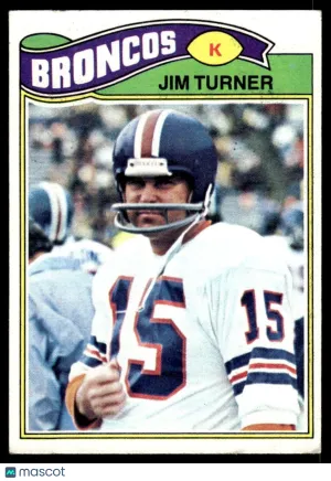 1977 Football Card Jim Turner #358