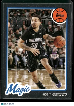 2025-26 Topps Basketball Cole Anthony #80BK-26 Insert Topps 1980-81