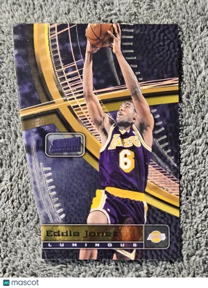 1998 Topps Stadium Club Triumvirate #T2C Eddie Jones Luminous