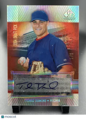 2004 Upper Deck SP Prospects Thomas Diamond #295 /1