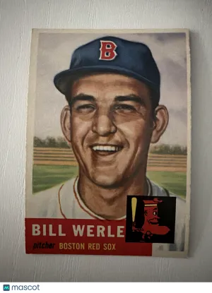 1953 Topps Bill Werle #170