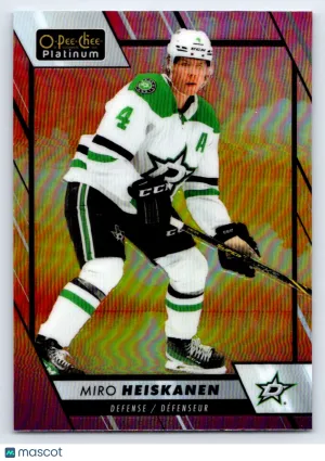 2024 O-Pee-Chee Platinum Miro Heiskanen #58 Sunset