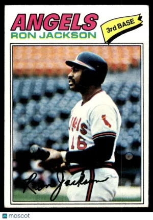 1977 Baseball Card Ron Jackson #153