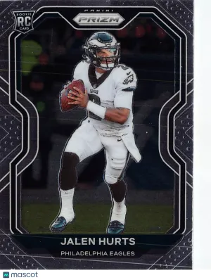 2020 Panini Prizm Football Jalen Hurts Rookie RC #343 Philadelphia Eagles
