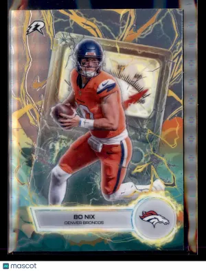 2025 Topps Resurgence Bo Nix #VT-16 Voltaic