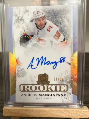 2017-18 Andrew Mangiapane The Cup Gold Spectrum Auto /36