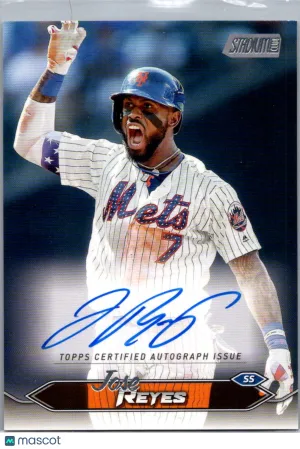 2024 Topps Stadium Club Jose Reyes #SCBA-JRE Auto