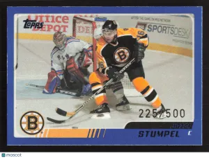 2003-04 Topps Jozef Stumpel #254 Blue SN