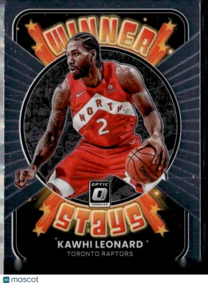 2022 Panini Donruss Optic Winner Stays Kawhi Leonard #18