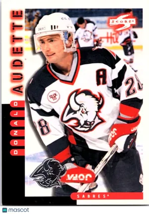 1991 Score Pinnacle Donald Audette #4 of 20