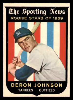 1959 Topps Deron Johnson #131 Rookie