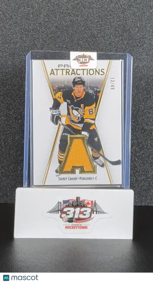 2025-26 Upper Deck Premier Premier Attractions Jersey Sidney Crosby /49