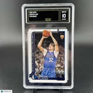 2025-26 Topps Cooper Flagg #201 [Base] Rookie Base Set GMA 10