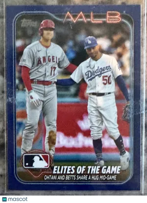 2024 Topps Series 1 Mookie Betts Shohei Ohtani #138 Blue