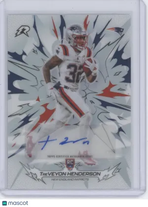 2026 Topps Resurgence Football TreVeyon Henderson #159 Auto RC