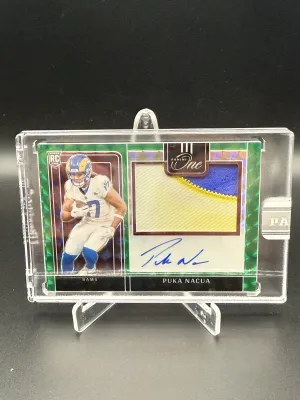 #307 Puca Nacua 2023 Panini One RPA PANINI WHITE BOX 1/1