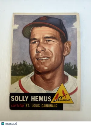 1953 Topps Solly Hemus #231