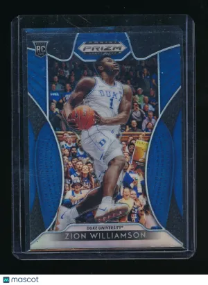 2019-20 Panini Prizm Draft Picks Zion Williamson Rookie