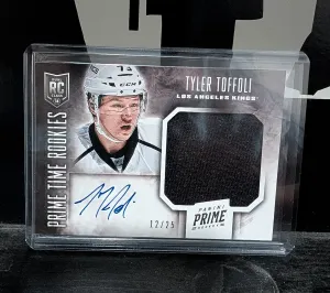 2013-14 Panini Rookie Auto Patch Tyler Toffoli /25